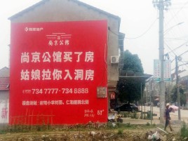 兴山墙体广告在乡镇、农村市场的媒体优势