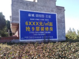 兴山墙体广告的好处