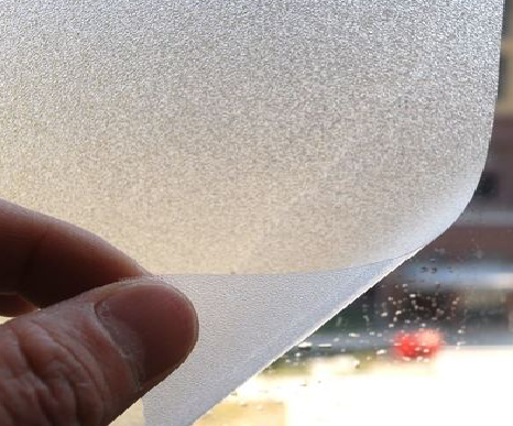 兴山玻璃门外面粘广告用什么材料好？